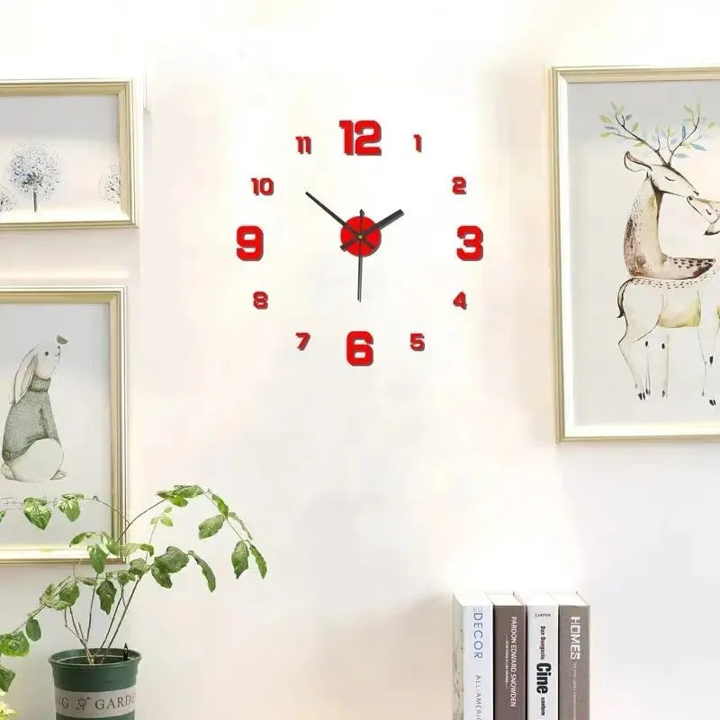 WallTime | The Minimalist Decal Clock